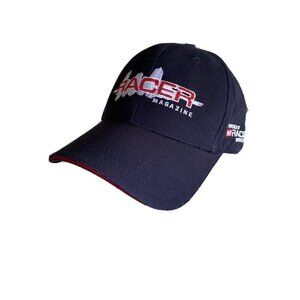 Blue Racer Magazine Adjustable Strap Back Baseball Hat Cap